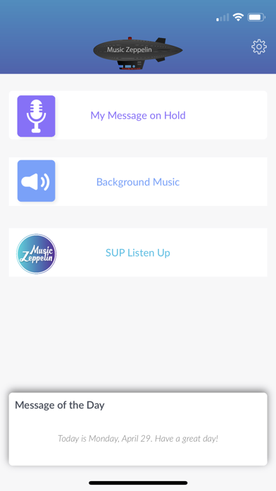 Music Zeppelin Screenshot
