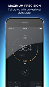 Lux Light Meter Pro screenshot