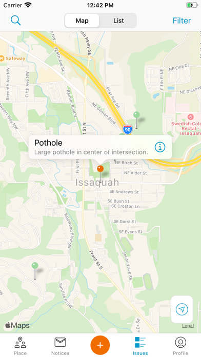 City of Issaquah Screenshot