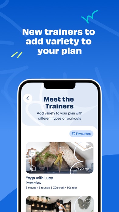 The Body Coach Workout Planner Screenshot