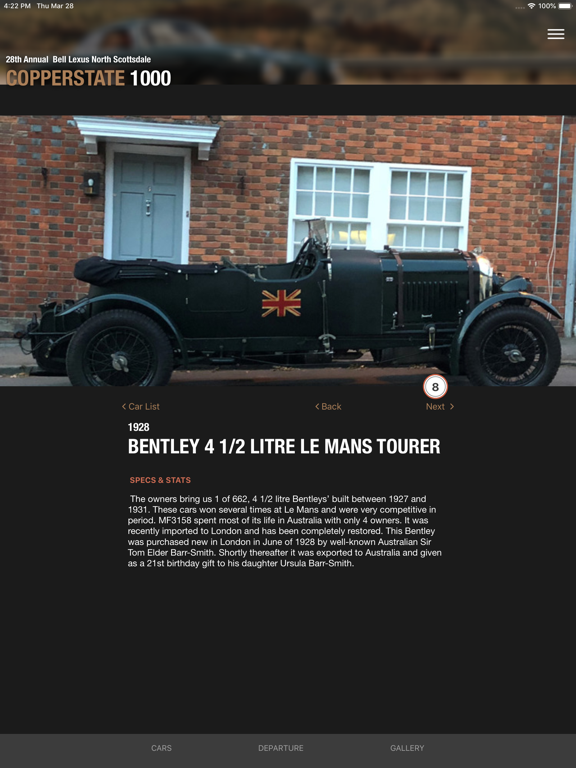 Screenshot #4 pour Copperstate 1000