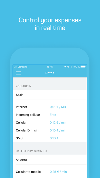 App screenshot