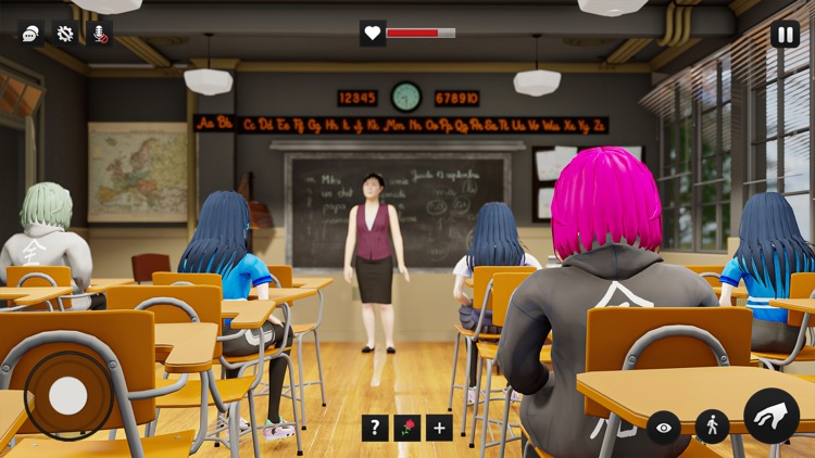 Anime High School Girls Games