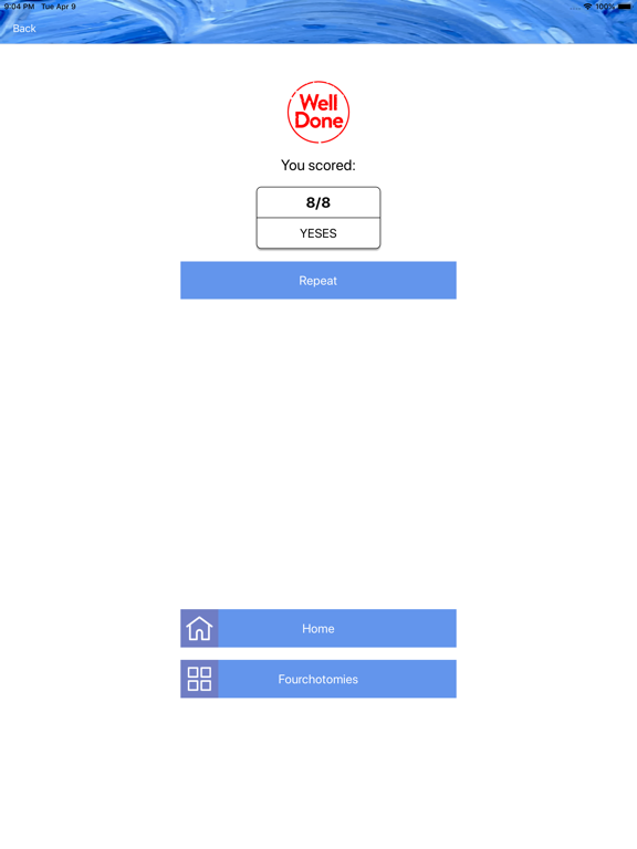 Fourchotomy iPad screenshot 4 - Lifestyle app