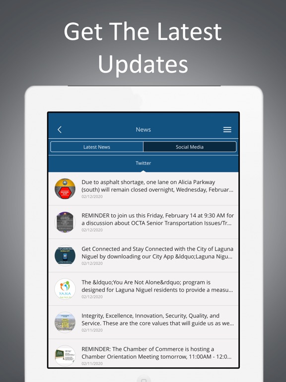 Laguna Niguel iPad screenshot 5 - Reference app