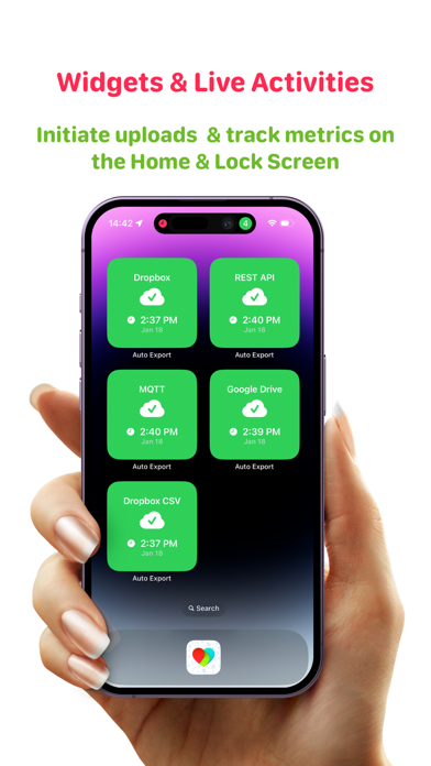 Health Auto Export - JSON+CSV iPhone screenshot 4 - Health & Fitness app