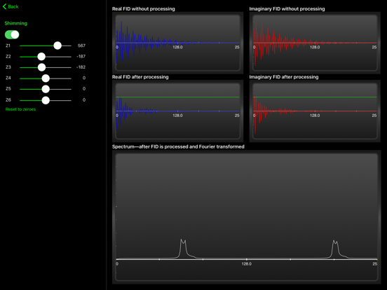 NMR Tutor iPad screenshot