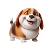 Fat Beagle Stickers App Icon