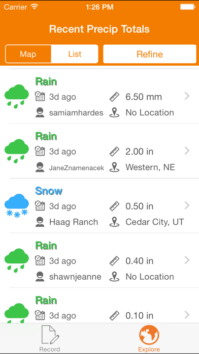 MyPrecip Screenshot 4 of 5