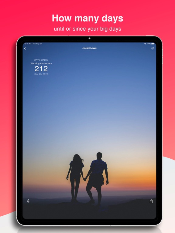 Screenshot #6 pour Countdown Timer - Day counter
