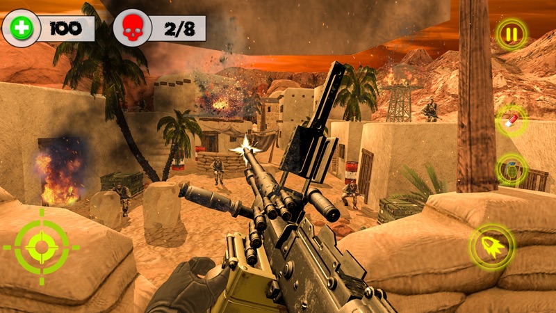 juegos de armas: war games 3D screenshot 3