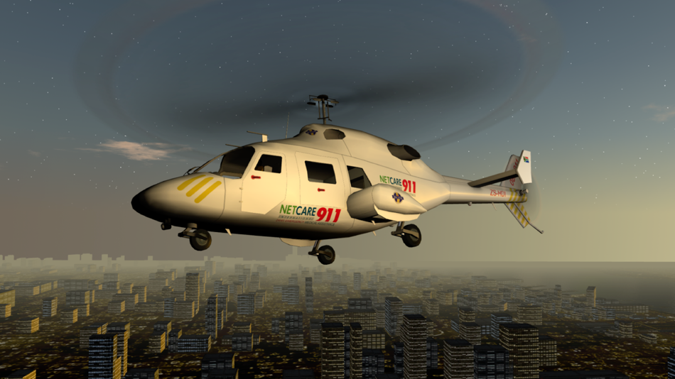 #7. Helicopter Flight Simulator NY (iOS) Ved: Pro Simulators Online