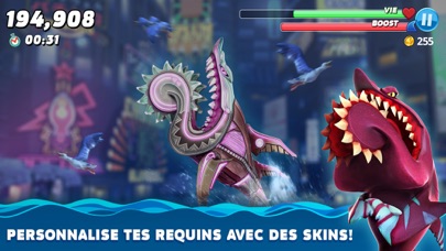 Screenshot #3 pour Hungry Shark World