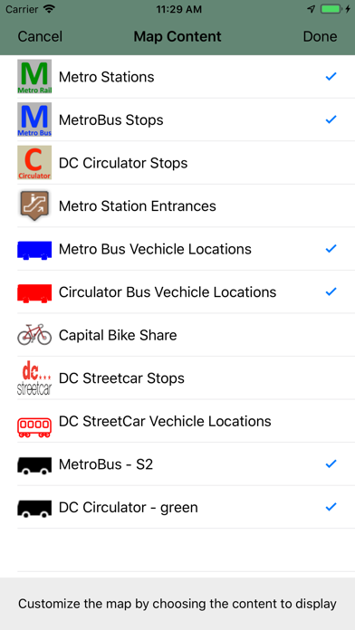 MetroTransit DC Screenshot