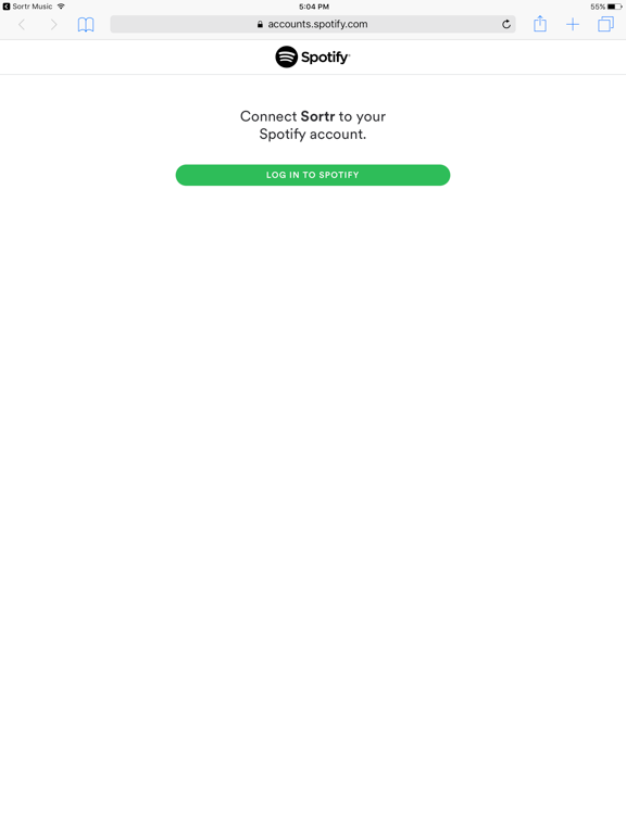 Sortr Music iPad screenshot 2 - Music app