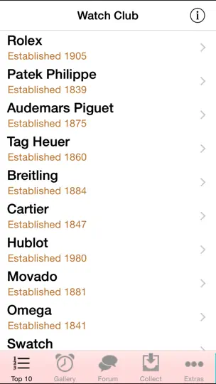 Capture d'écran de Collectionneurs De Montres sur iPhone 1