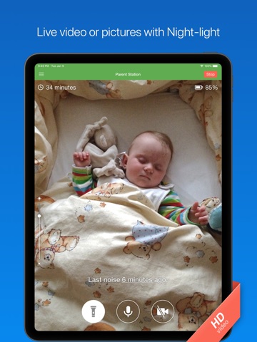 Baby Monitor 3G App Store preview screenshot 7