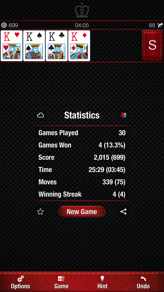 #5. Solitaire 2G (iOS) 由: 志伟 赖
