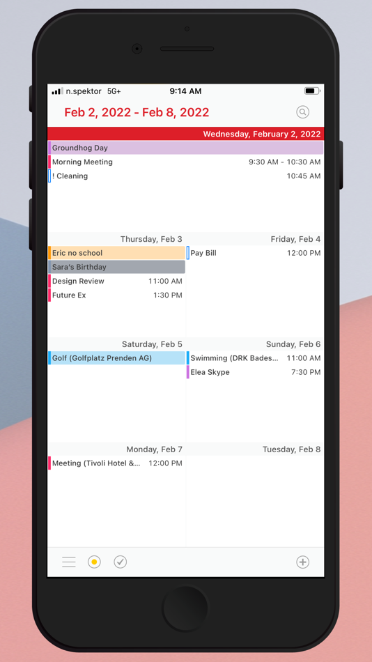 #5. Calendar 366: Events & Tasks (iOS) 由: Vincent Miethe