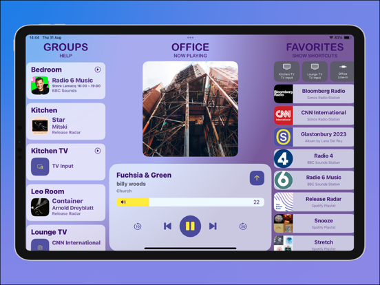 Orto - For Sonos iPad app afbeelding 2
