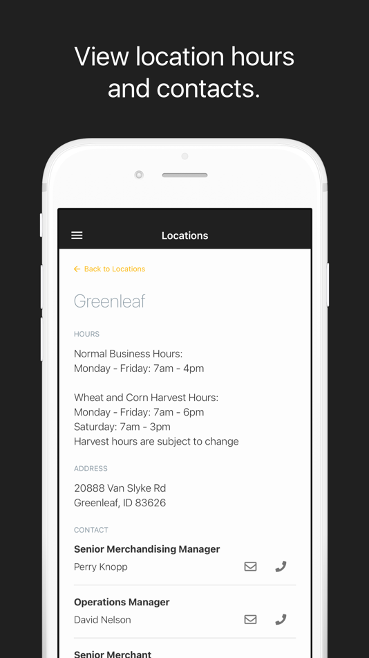 #6. The Andersons AgConnect (iOS) By: The Andersons, Inc.