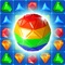 Jewel Crush - Match 3 Games：match 3 puzzle with addictive and exciting adventure, bejeweled classic free gems match game