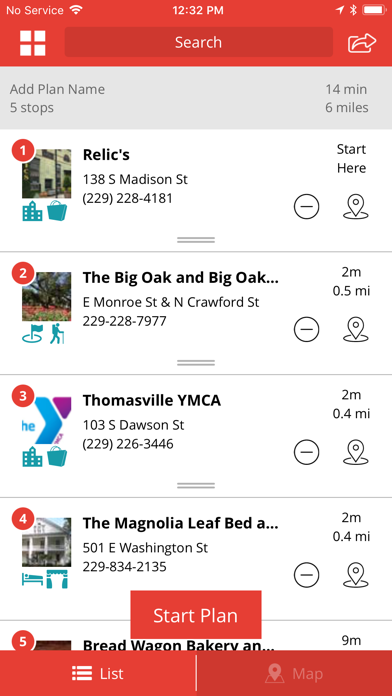 Discover Thomasville, GA iPhone screenshot 9 - Travel app