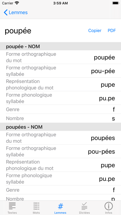 App screenshot