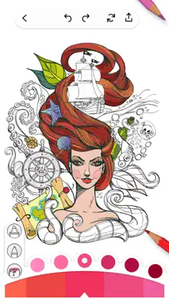 Coloring Book∘ Color Party iPhone image 2