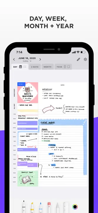 Pencil Planner & Calendar Pro : capture d’écran 4 sur 5