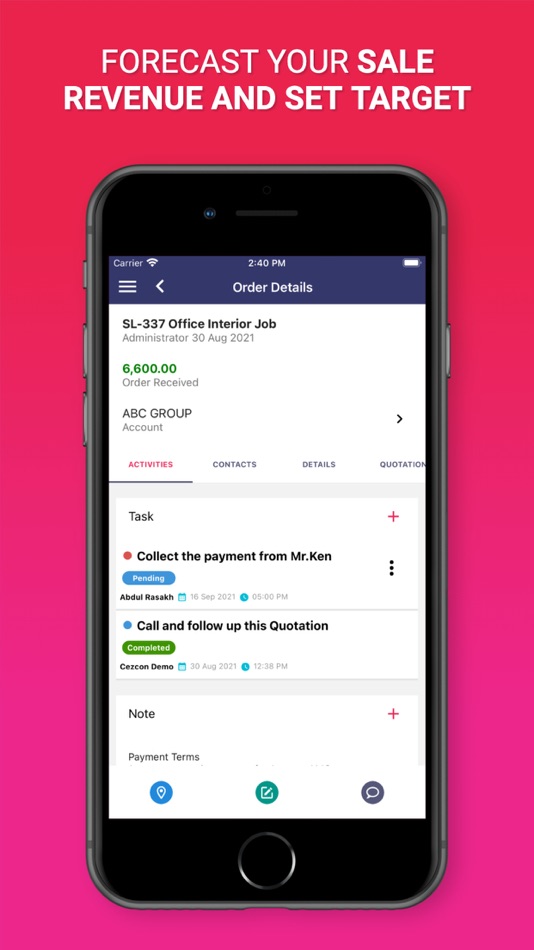 #4. Cezcon CRM (iOS) Podle: CEZCON SOLUTIONS FZC