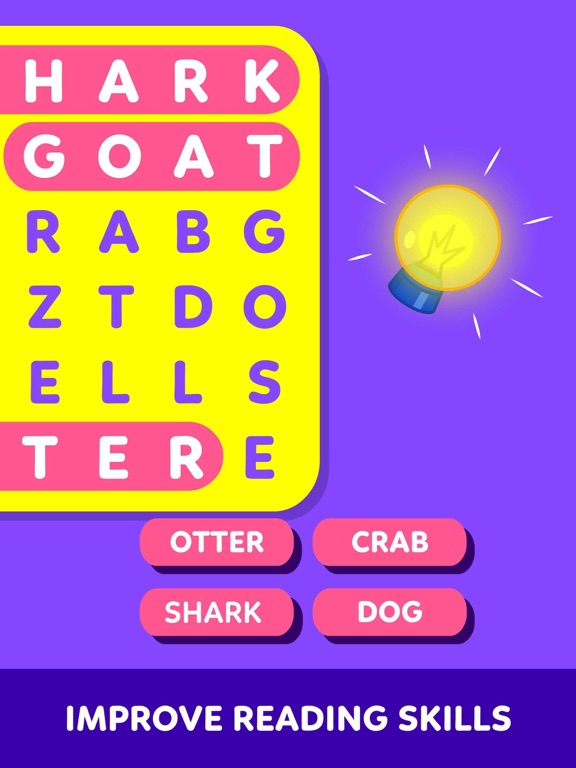 Screenshot #6 pour Word Find Games for Kids 3+