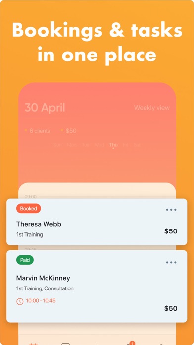 Tiny Schedule: Scheduling App Screenshot