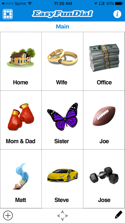#1. Easy Fun Dial (iOS) 由: Oola Labs