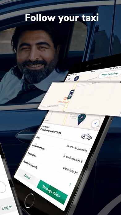 TAXA 4x35 - Easy taxi booking iPhone screenshot 7 - Travel app