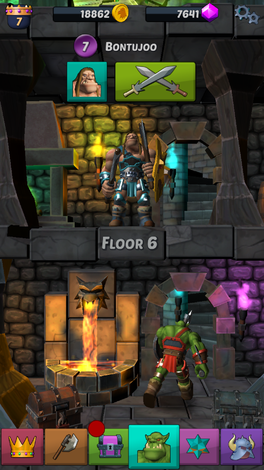 #2. Orc Dungeon (iOS) 由: Green Skin