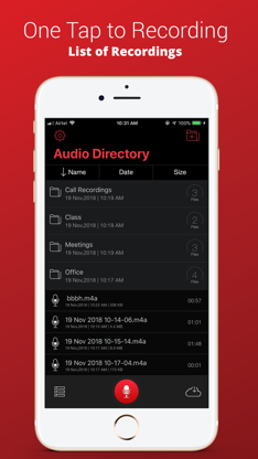 Voice Recorder Plus Pro screenshot 1