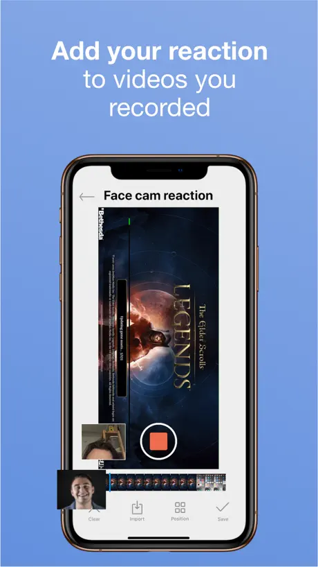 Bildschirm Aufnahme Video Live