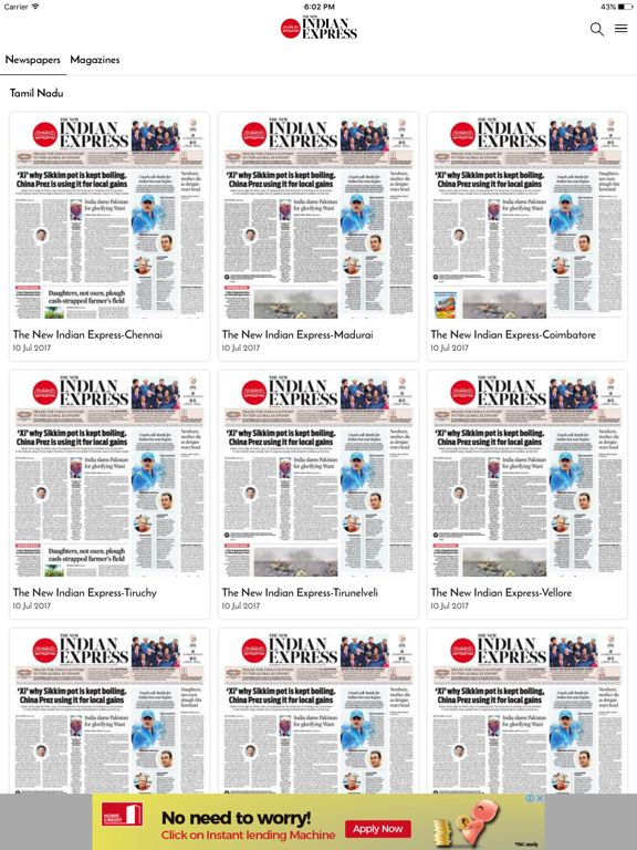 Screenshot #4 pour The New Indian Express Epaper