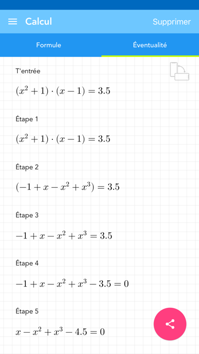 Screenshot #2 pour Simplifier l'équation