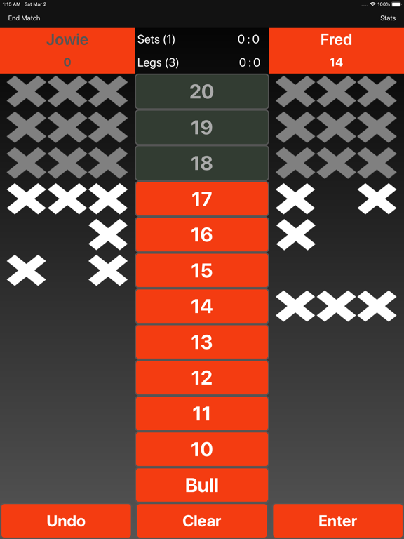 Screenshot #6 pour DartCohol Dart Scoreboard Lite
