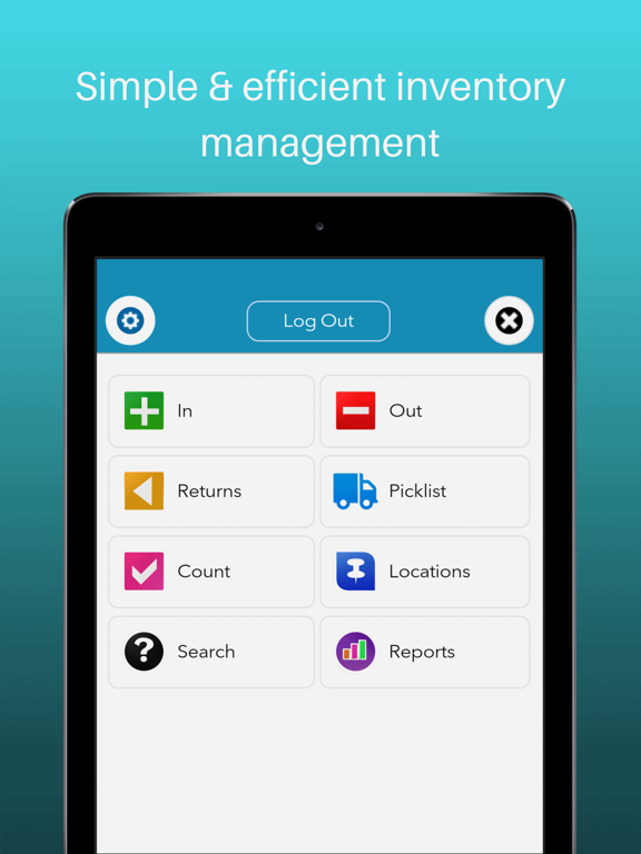Stockzure,Inventory Management iPad screenshot 1 - Business app