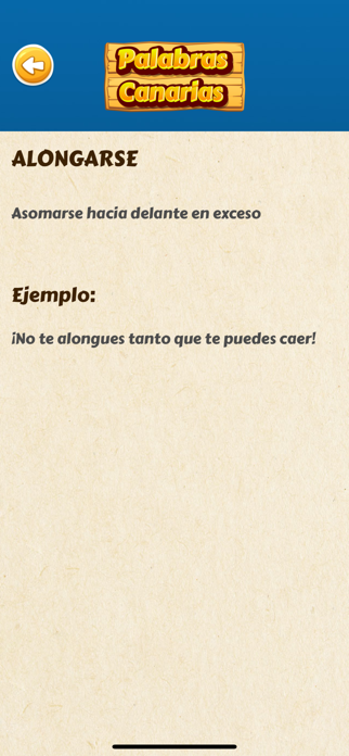 Palabras Canarias Screenshot 3 of 5