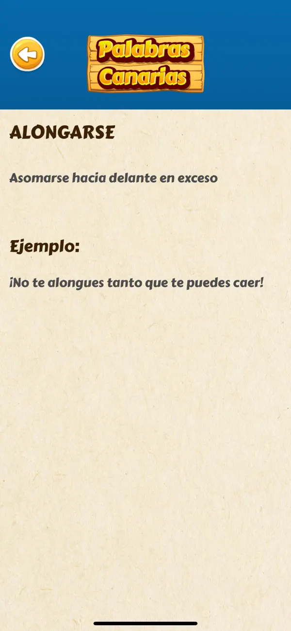 Screenshot #3 pour Palabras Canarias