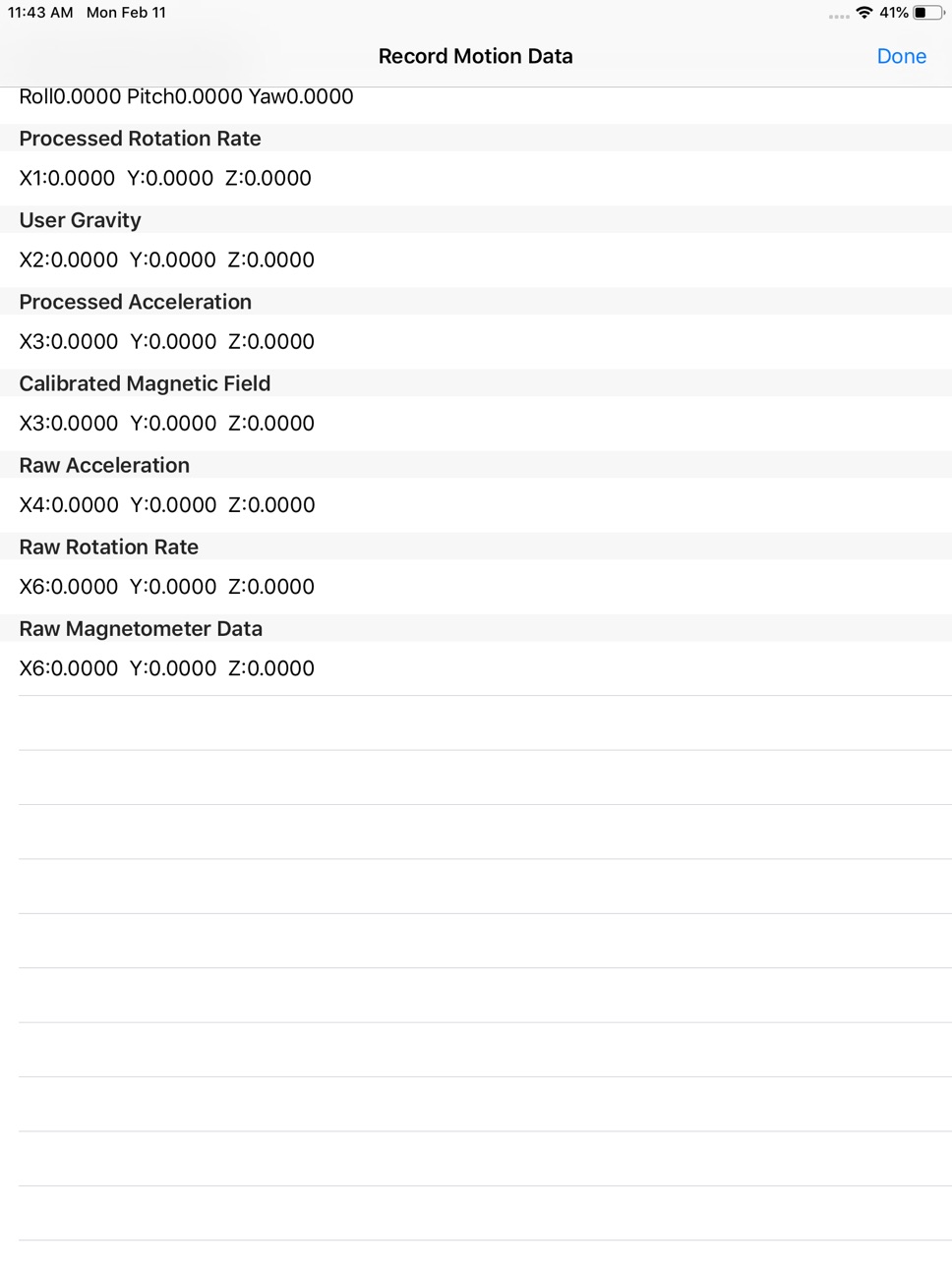 iPad screenshot