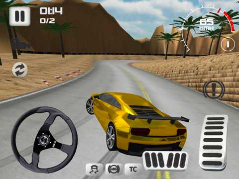 Sport Car Simulator 3D iPad screenshot