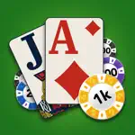 Blackjack by MobilityWare+ App Negative Reviews