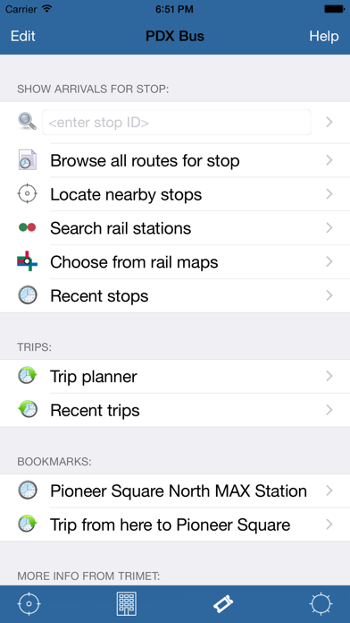 PDX Bus, MAX, Streetcar & WES Screenshot