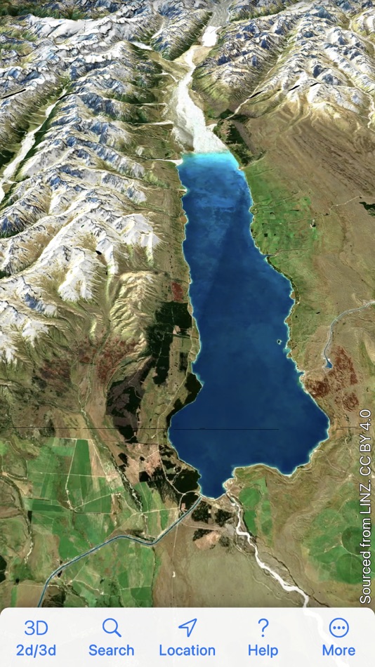 #3. 3D Map New Zealand (iOS) 由: Mappendix Limited