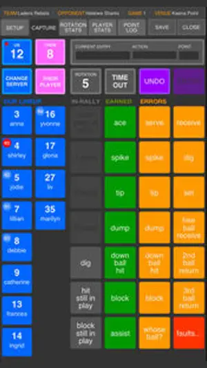 SoloStats 123 Volleyball Stats screenshot 1